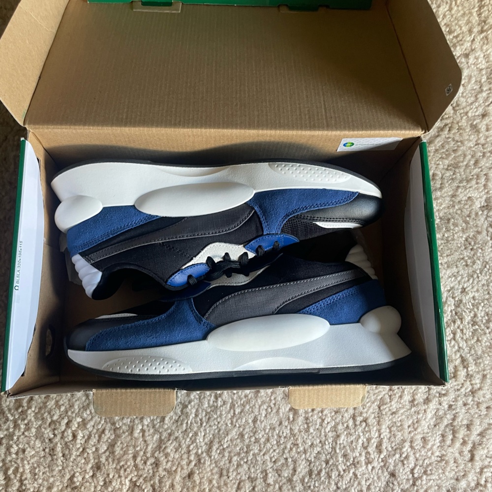 Men’s Puma RS 9.8 Cosmic Black-Galaxy Blue
